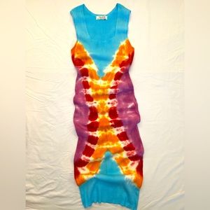 Jolie & Joy Tie-Dye Midi Dress